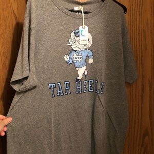NC Tar Heels NWT Soft TShirt XXL Tailgate Brand